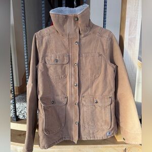 Women’s Carhartt Jacket

Size: Small
Color: Tan